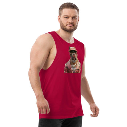 PIMP BULL 2 - Men’s drop arm tank top