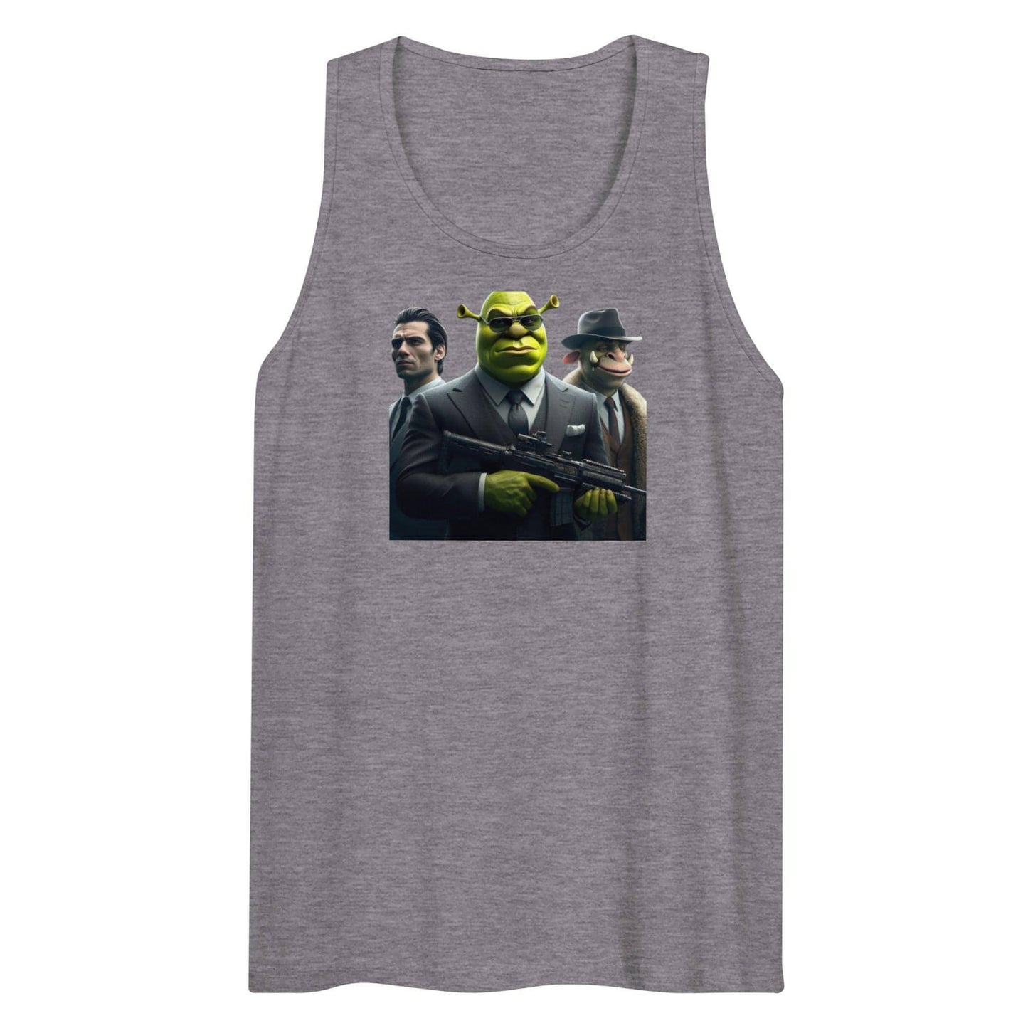 Tony - Shreky - 3  Men’s premium tank top