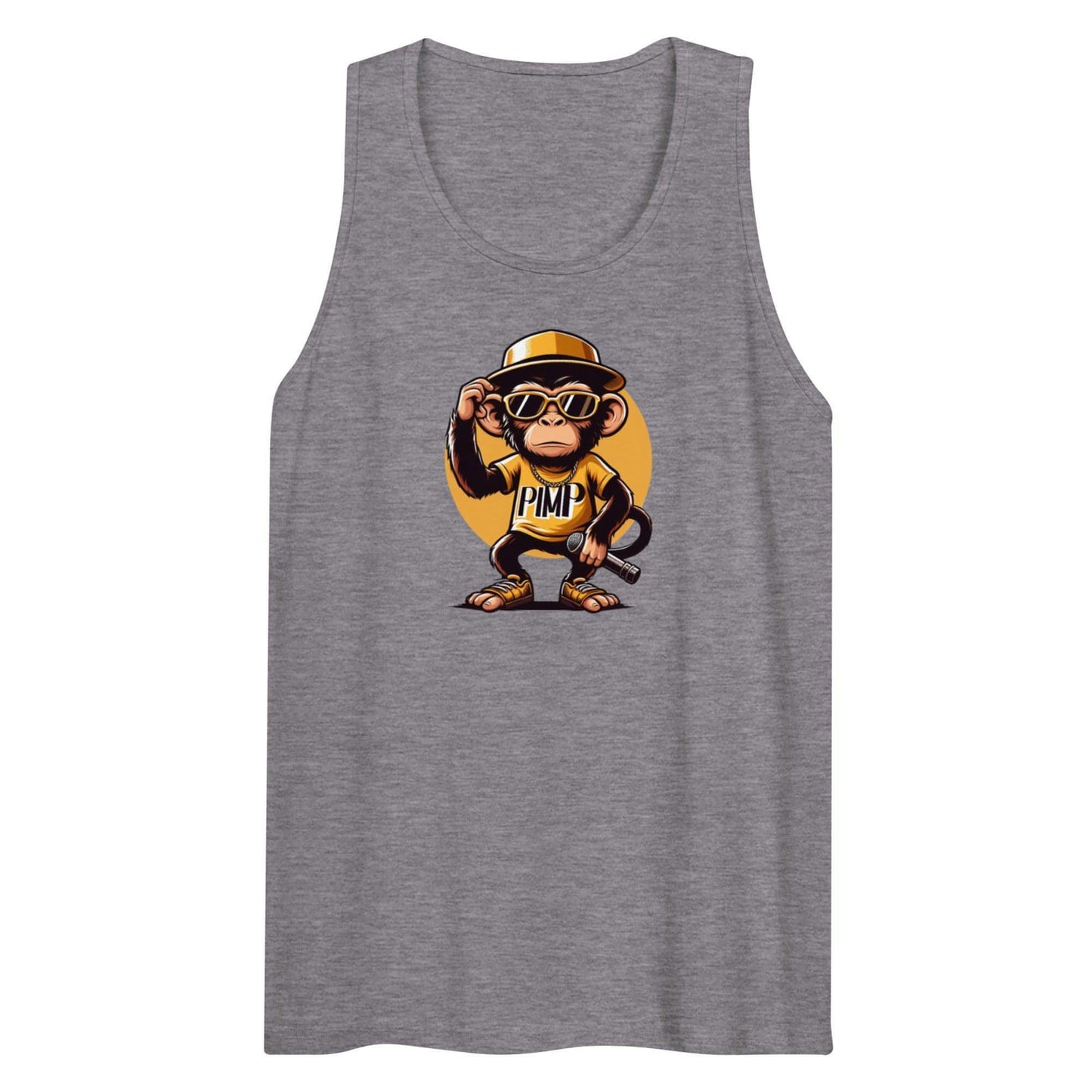 Pimp Monkey 3 - Unisex Premium Tank Top