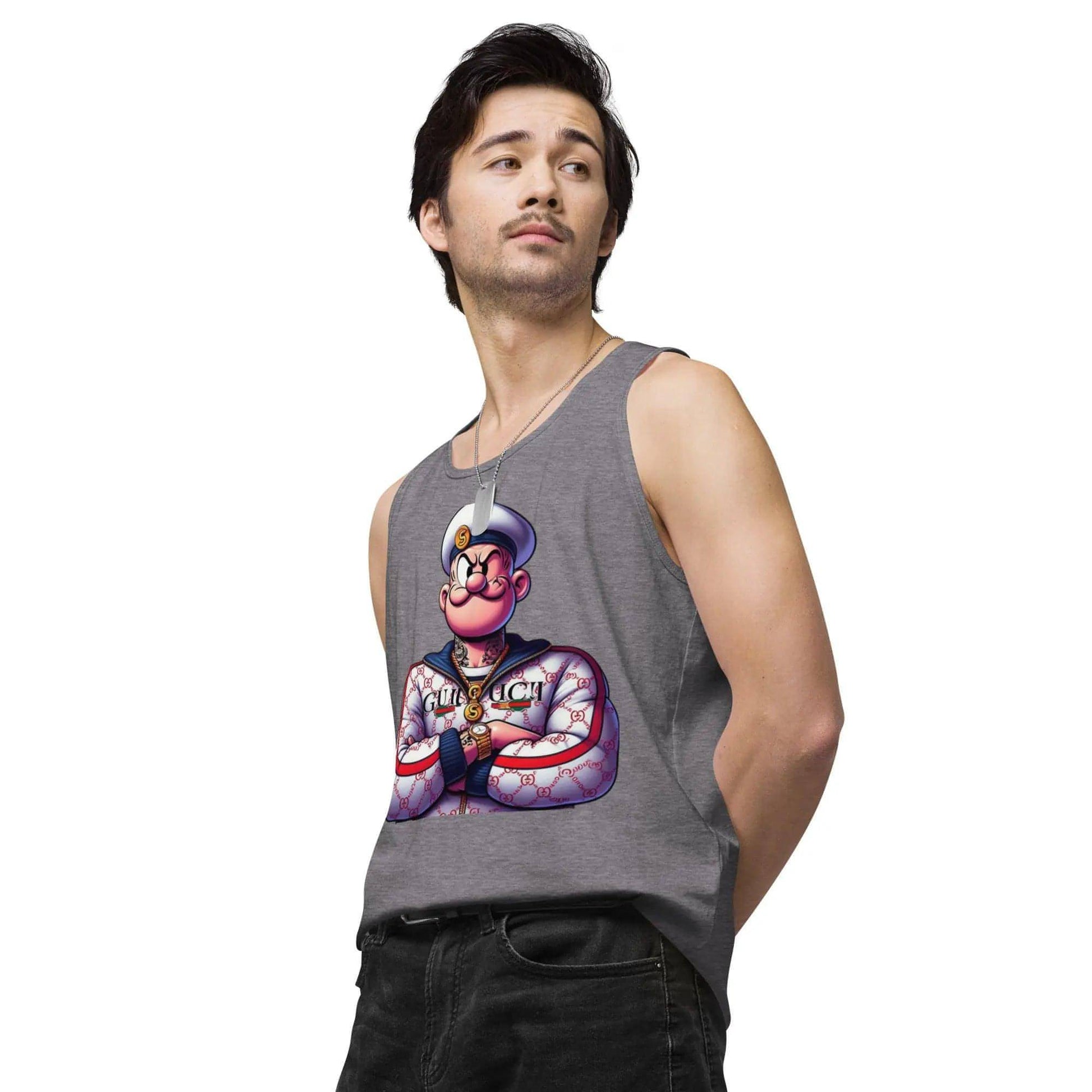 Popeyeguci 2 - Men’s premium tank top WORLDSHOP