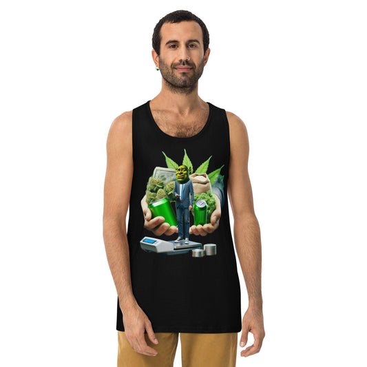 Tony - Shreky - 4 - Herren Premium Tank Top