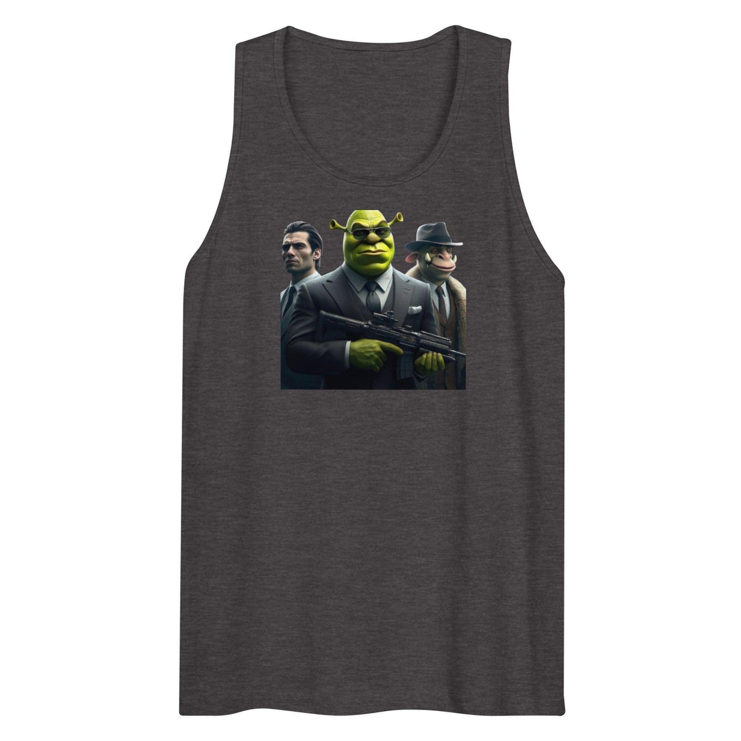 Tony - Shreky - 3  Men’s premium tank top