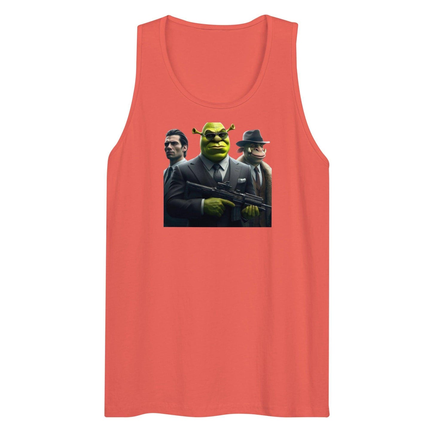 Tony - Shreky - 3  Men’s premium tank top