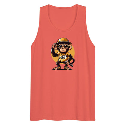 Pimp Monkey 3 - Unisex Premium Tank Top