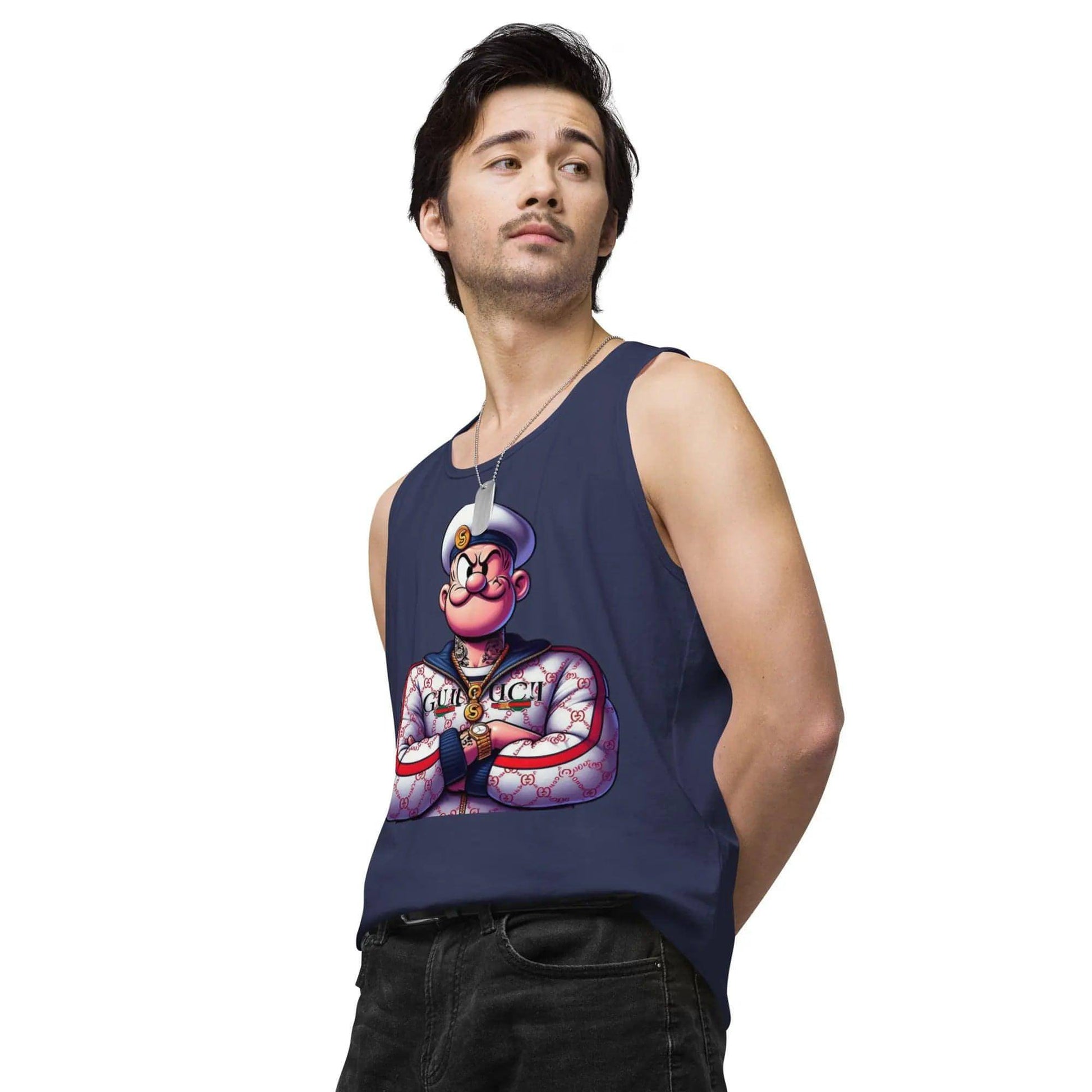 Popeyeguci 2 - Men’s premium tank top WORLDSHOP