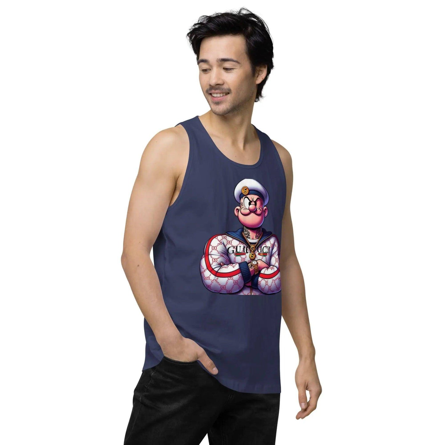 Popeyeguci 2 - Men’s premium tank top WORLDSHOP