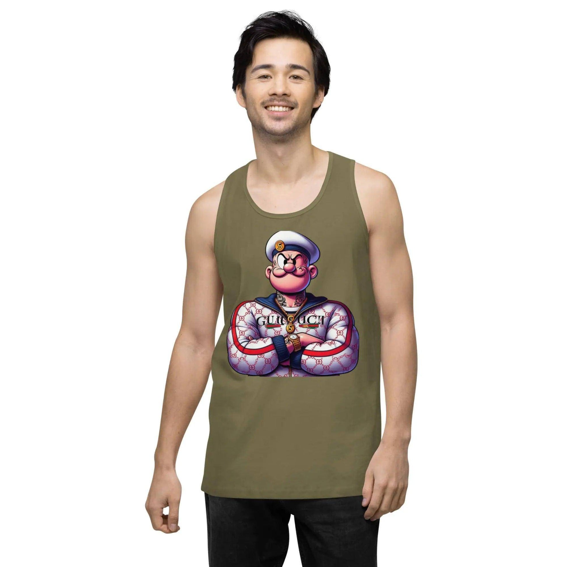 Popeyeguci 2 - Men’s premium tank top WORLDSHOP