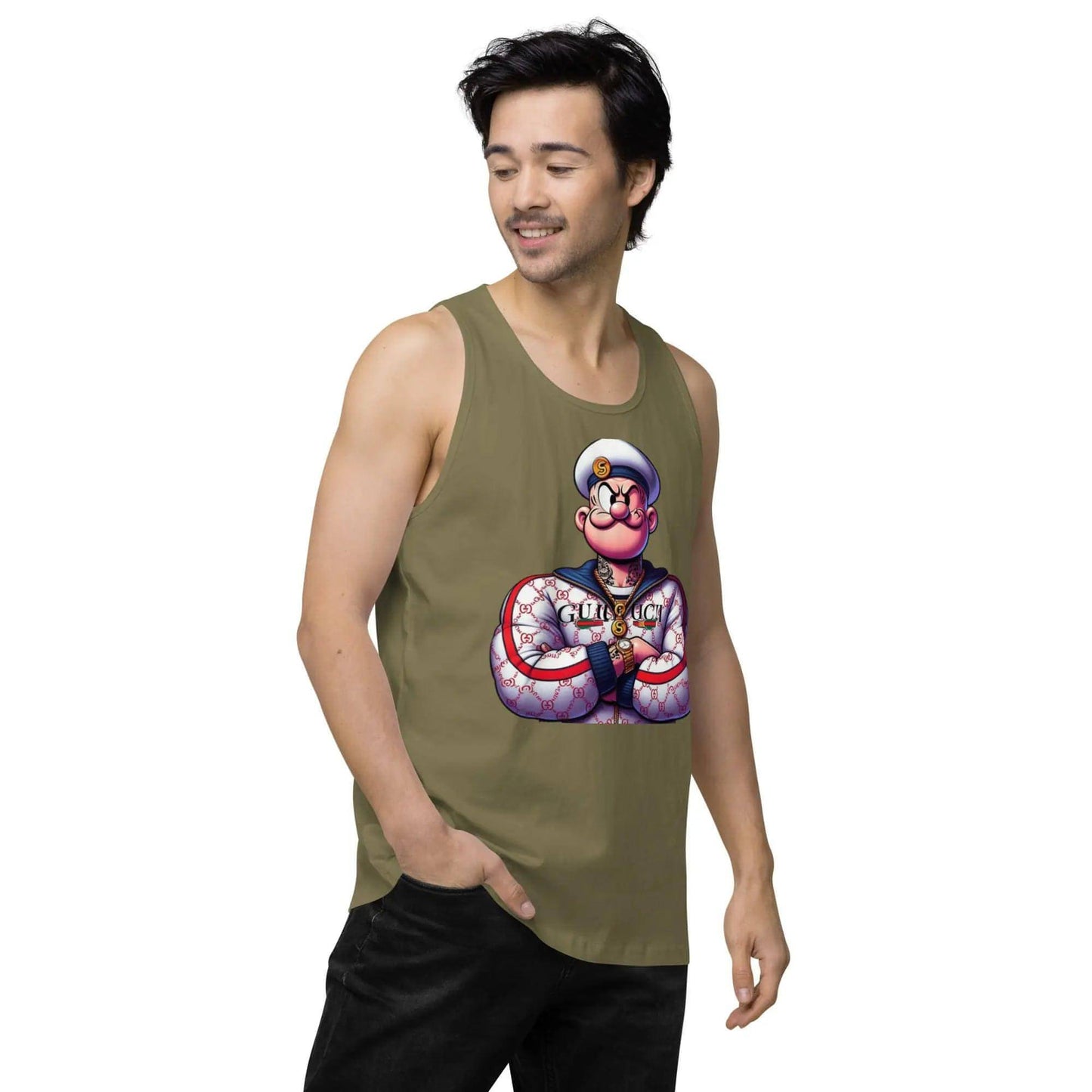 Popeyeguci 2 - Men’s premium tank top WORLDSHOP