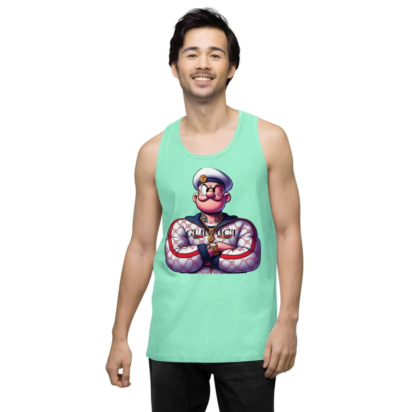 Popeyeguci 2 - Men’s premium tank top WORLDSHOP