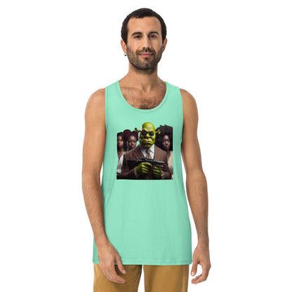 Tony - Shreky- 3 - Men’s premium tank top