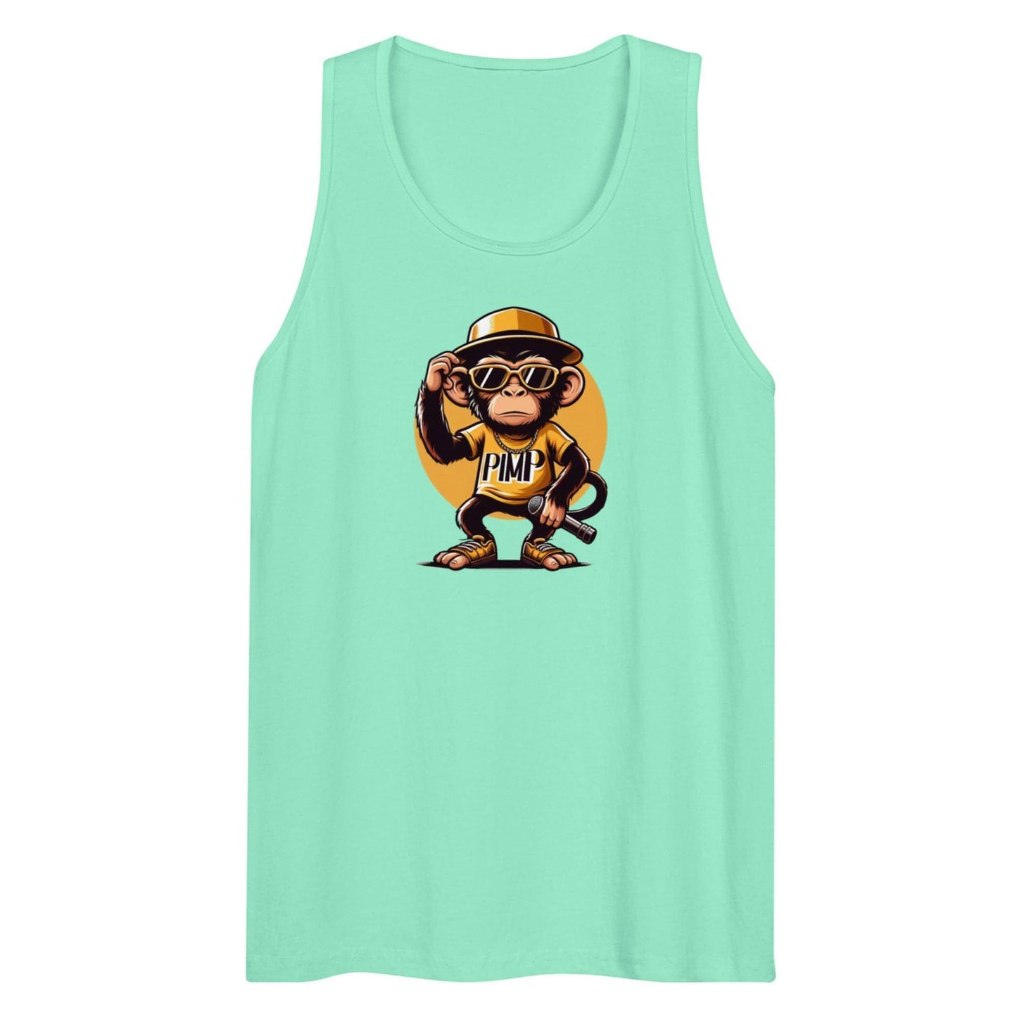 Pimp Monkey 3 - Unisex Premium Tank Top