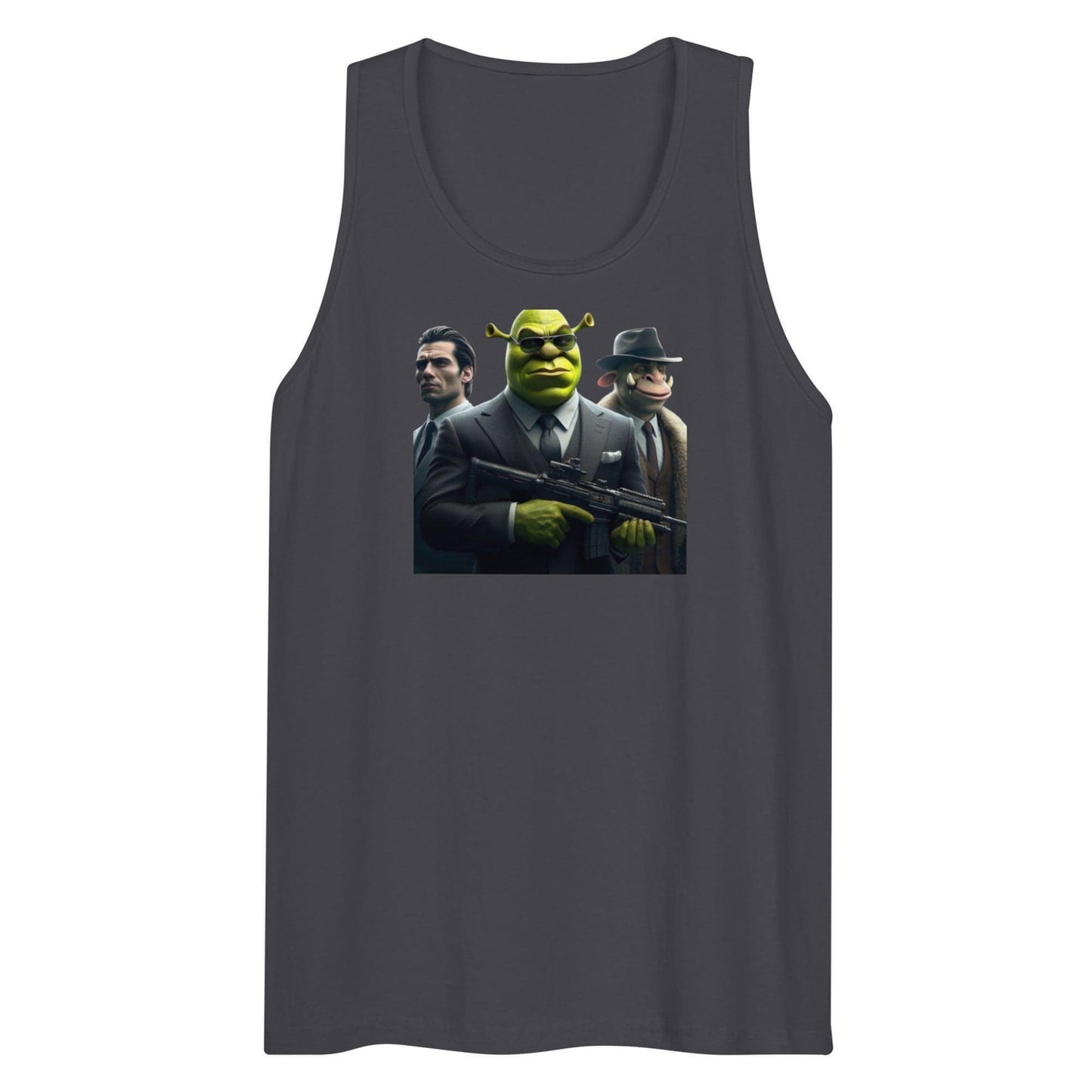 Tony - Shreky - 3  Men’s premium tank top