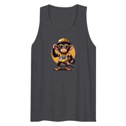 Pimp Monkey 3 - Unisex Premium Tank Top