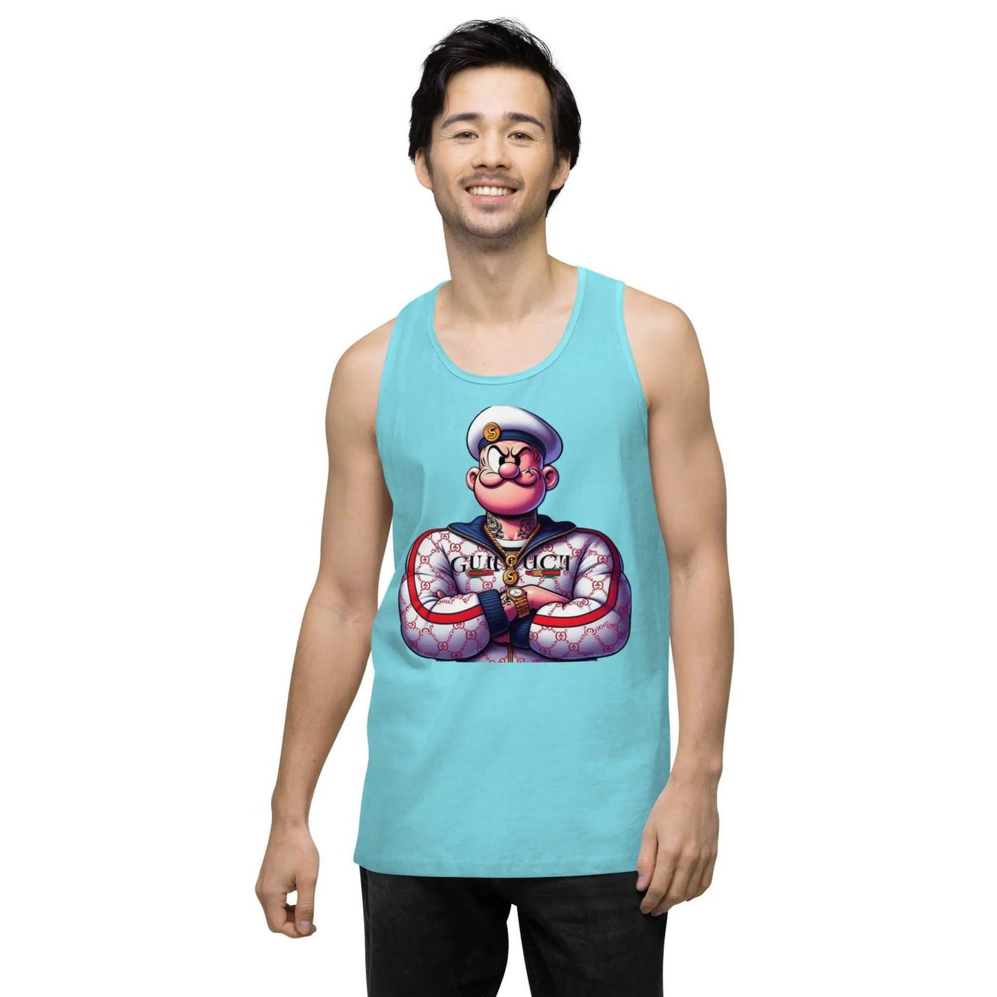 Popeyeguci 2 - Men’s premium tank top WORLDSHOP