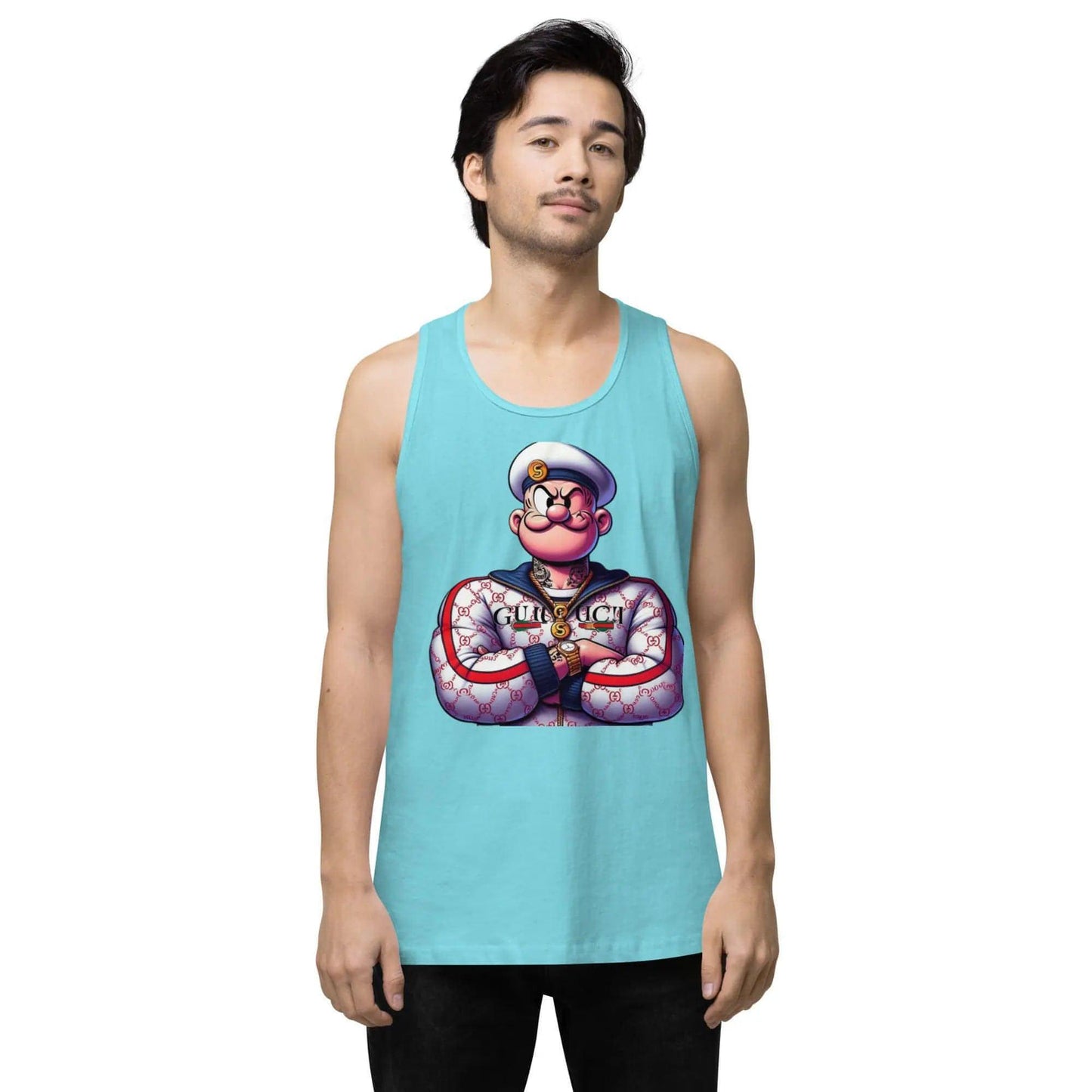 Popeyeguci 2 - Men’s premium tank top WORLDSHOP