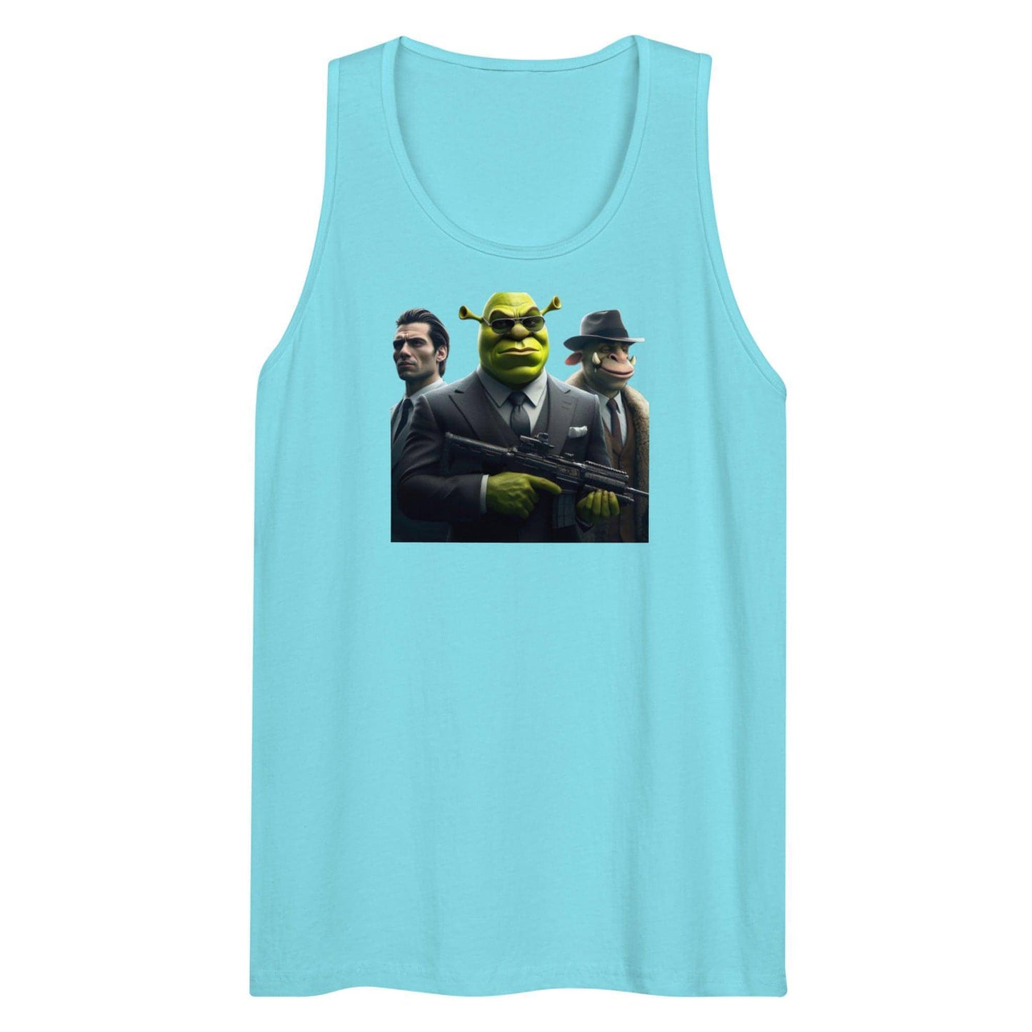 Tony - Shreky - 3  Men’s premium tank top