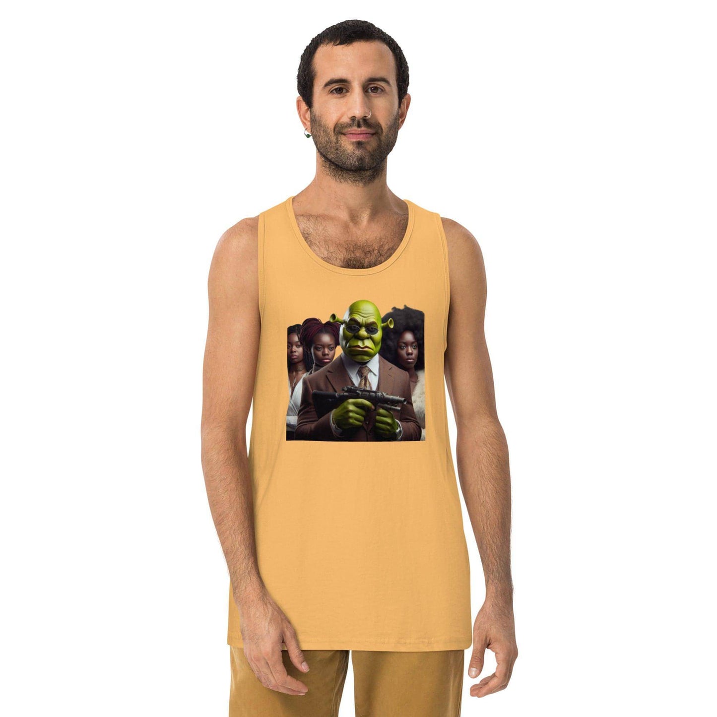 Tony - Shreky- 3 - Men’s premium tank top