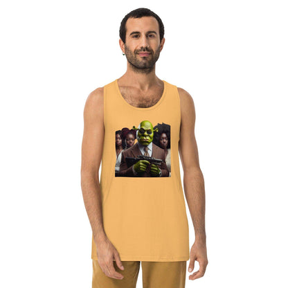 Tony - Shreky- 3 - Men’s premium tank top