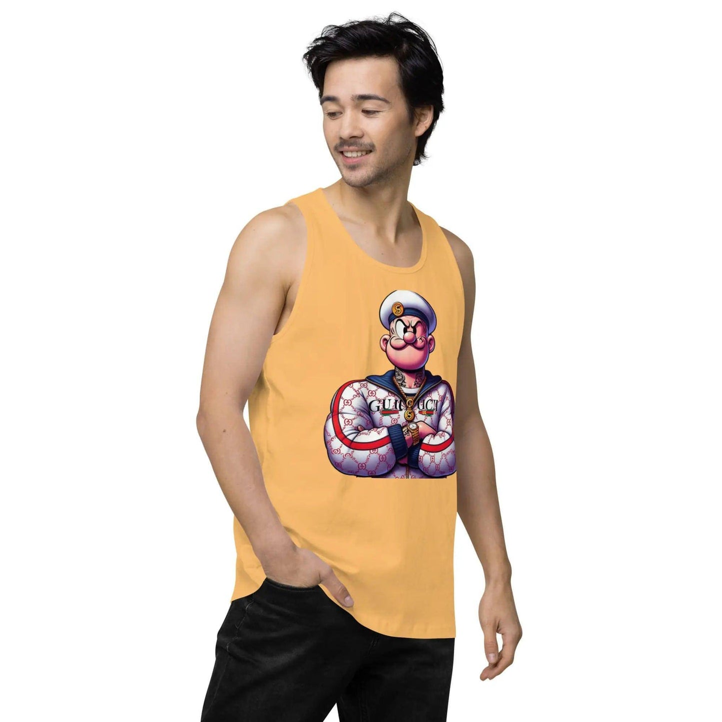 Popeyeguci 2 - Men’s premium tank top WORLDSHOP