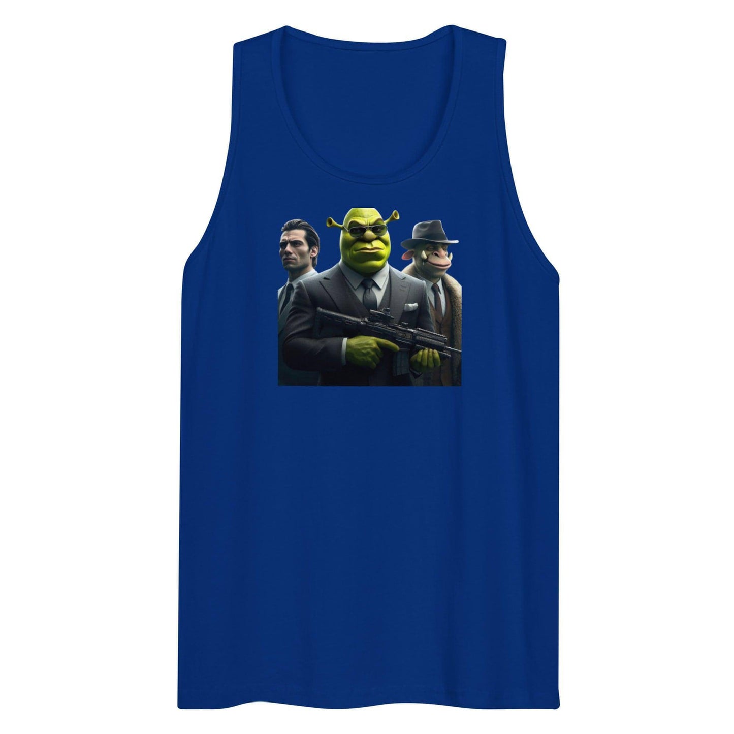 Tony - Shreky - 3  Men’s premium tank top