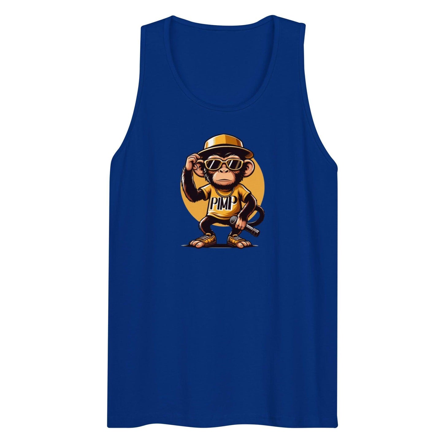 Pimp Monkey 3 - Unisex Premium Tank Top