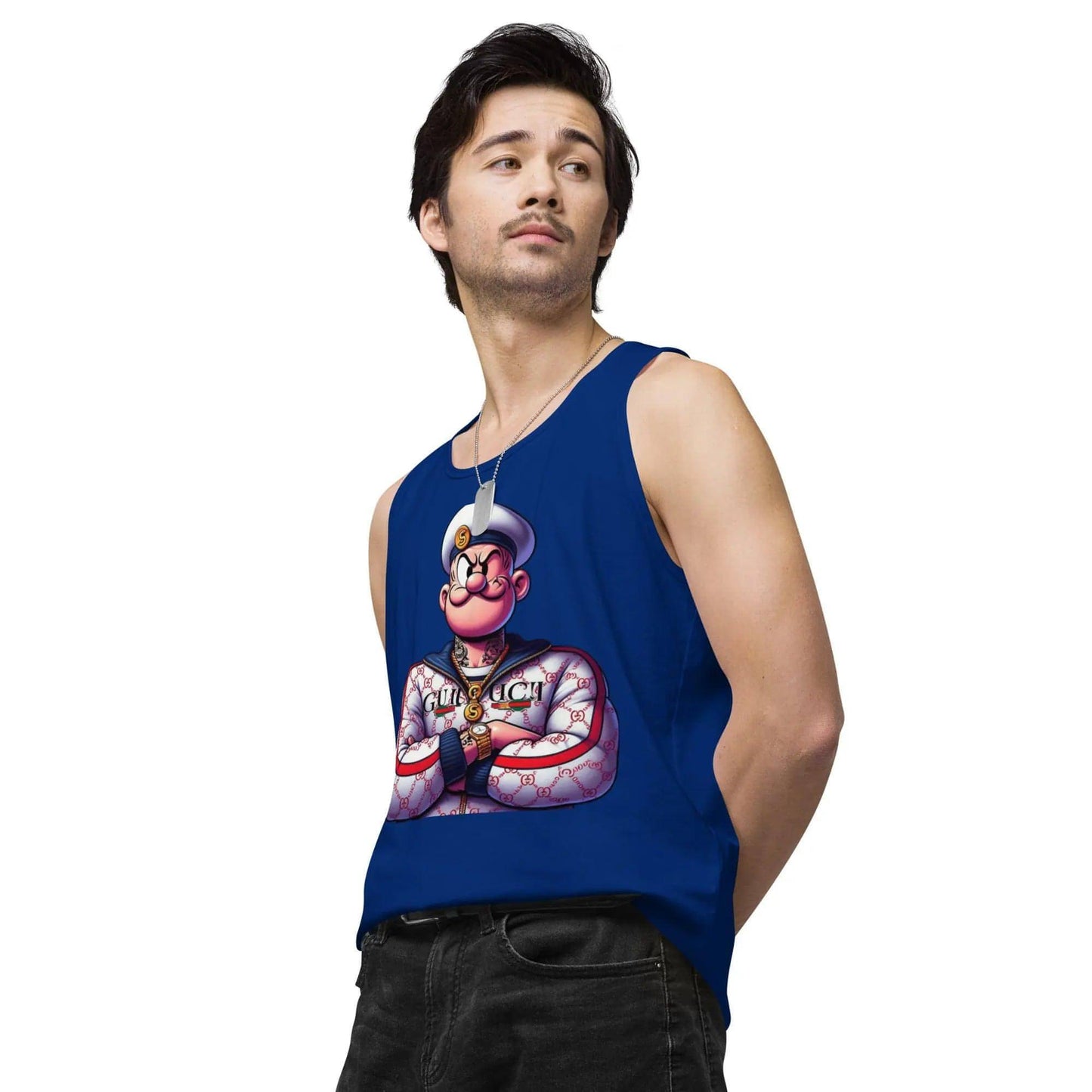 Popeyeguci 2 - Men’s premium tank top WORLDSHOP