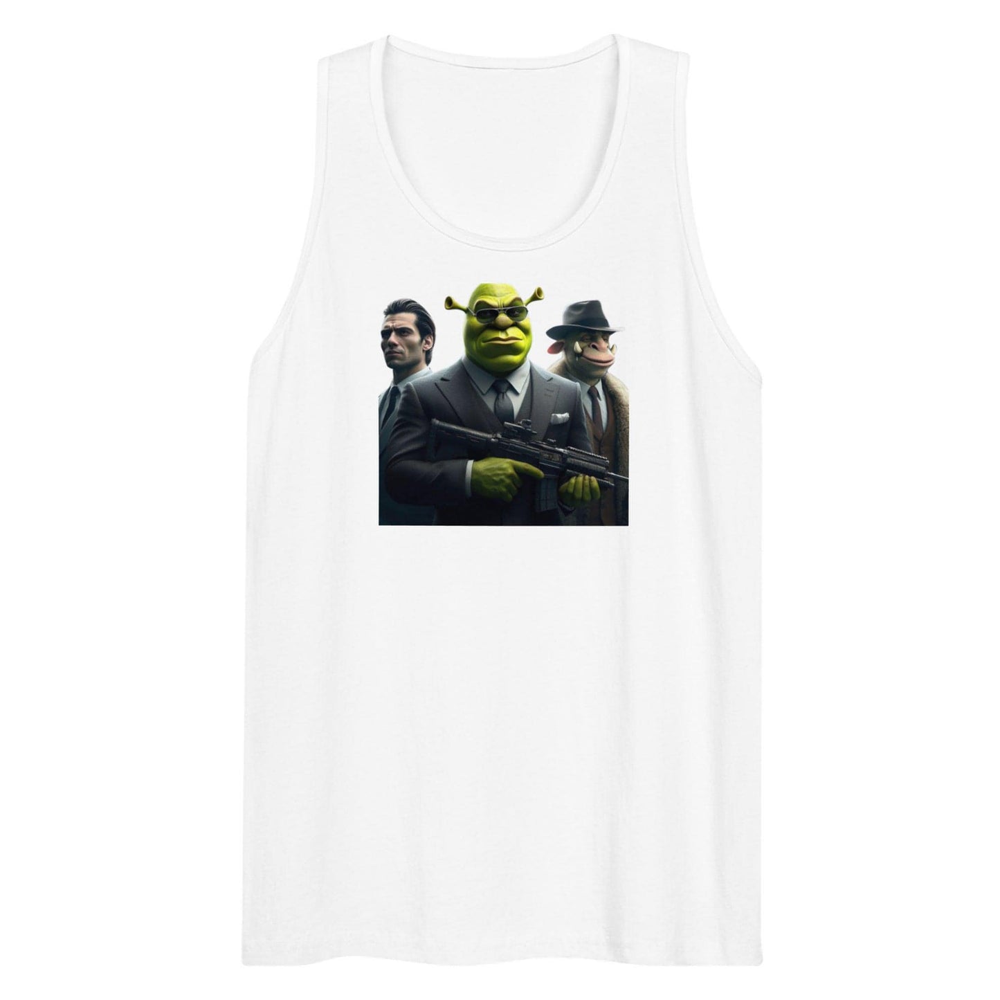 Tony - Shreky - 3  Men’s premium tank top