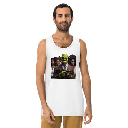 Tony - Shreky- 3 - Men’s premium tank top