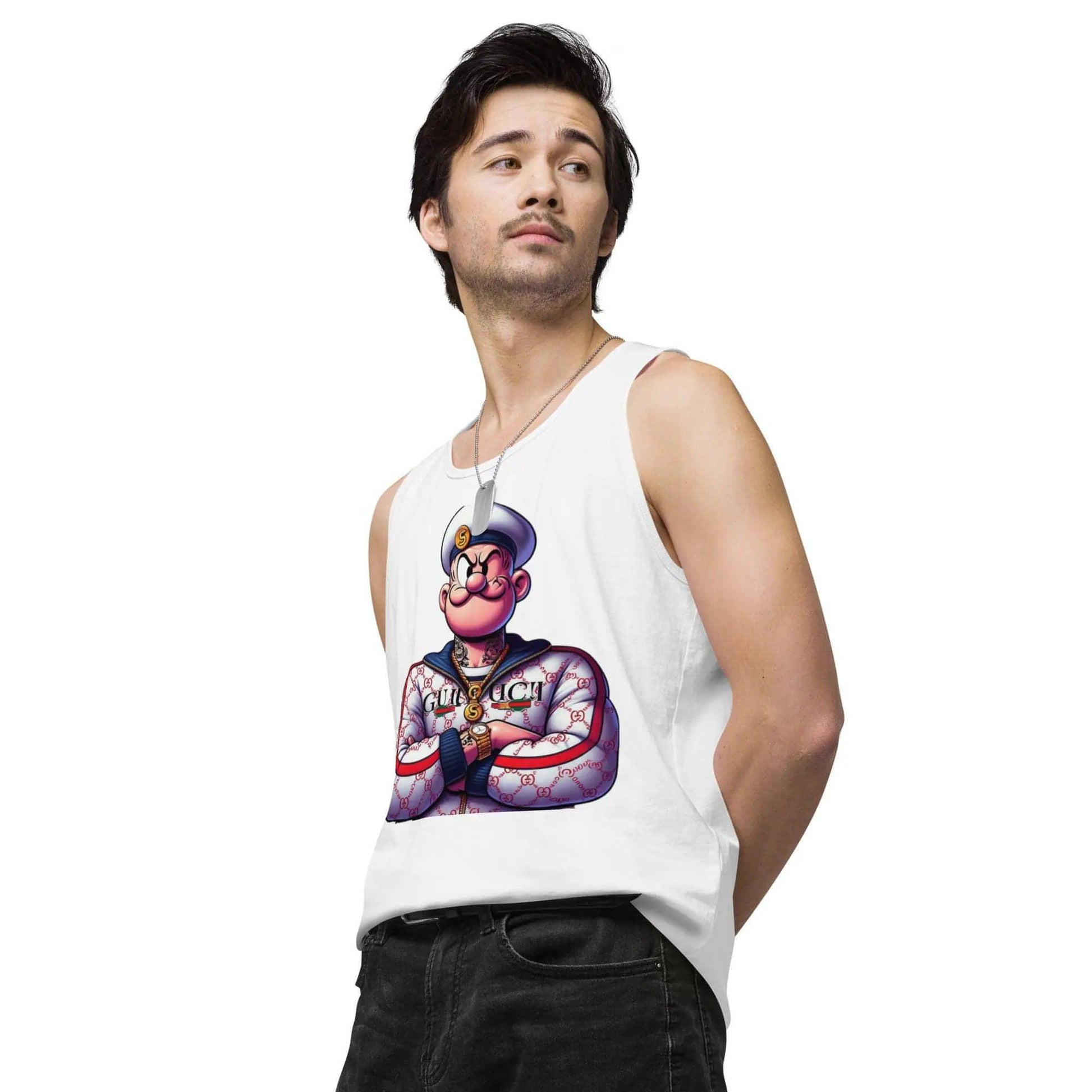 Popeyeguci 2 - Men’s premium tank top WORLDSHOP