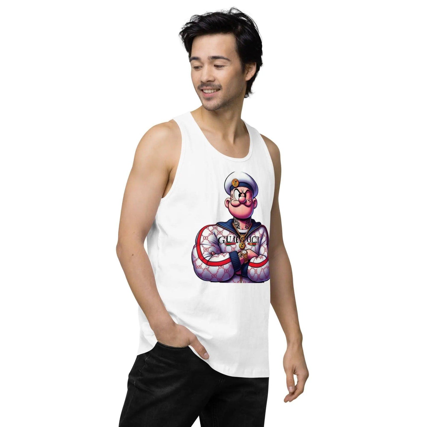 Popeyeguci 2 - Men’s premium tank top WORLDSHOP