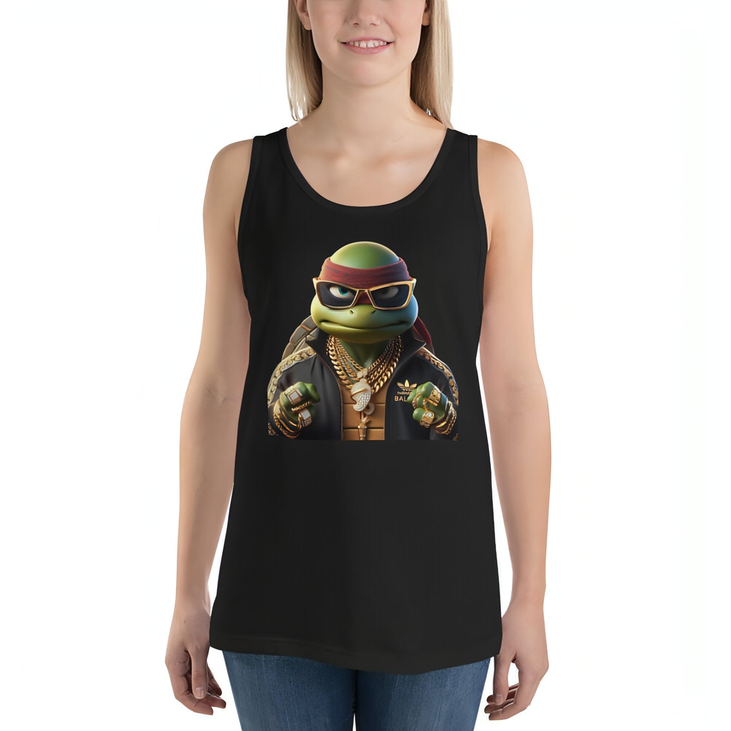 PIMP-Turtle 3 - Men's Tank Top