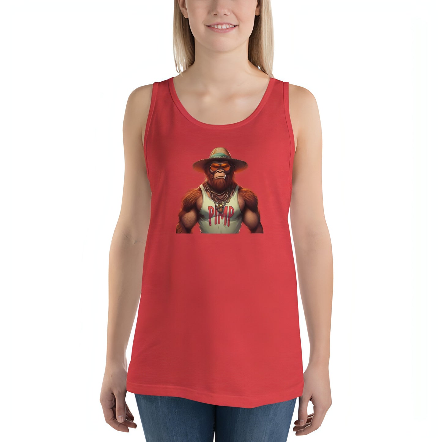 Pimp Monkey 1 - Unisex - Tank Top