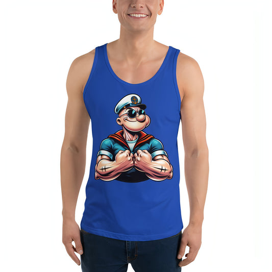 Camiseta sin mangas Popeye 2 para hombre