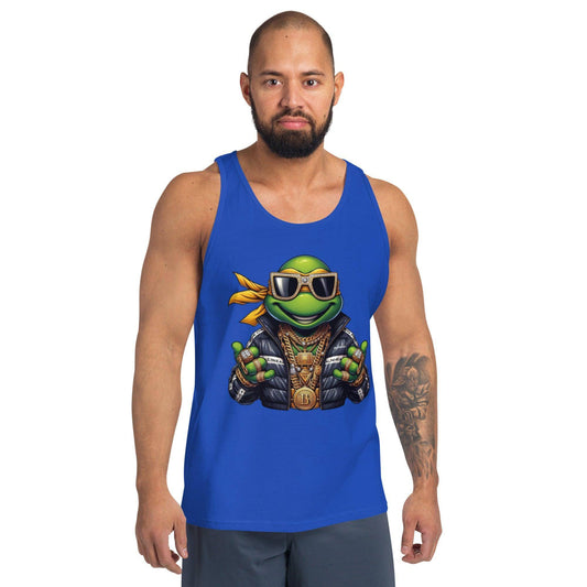 PIMP-Turtle 2 - Camiseta sin mangas para hombre