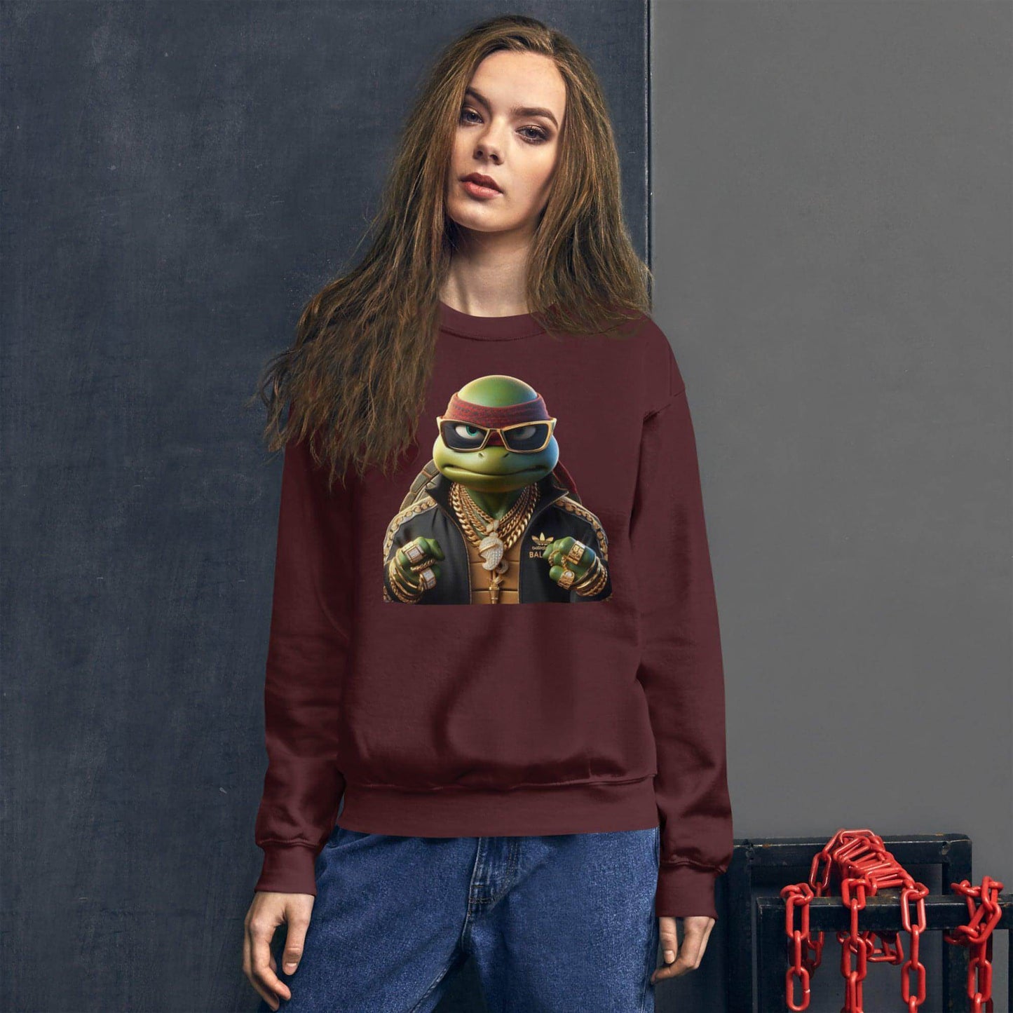 PIMP-Turtle 2 - Unisex Sweatshirt