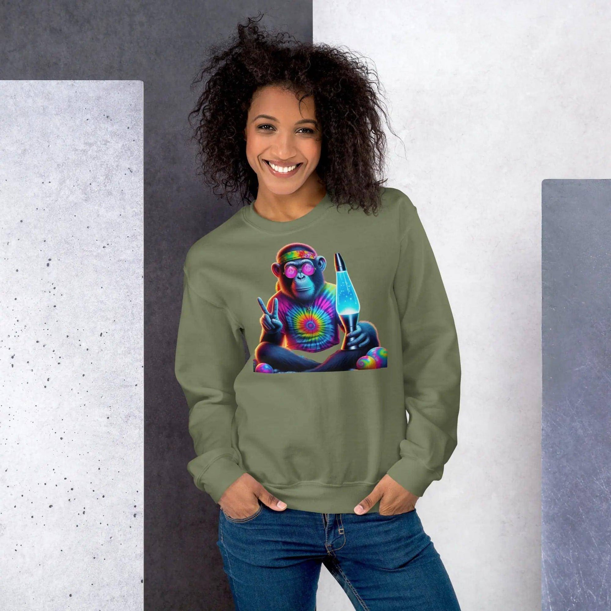 Funky Monkey 2 - Unisex Sweatshirt WORLDSHOP