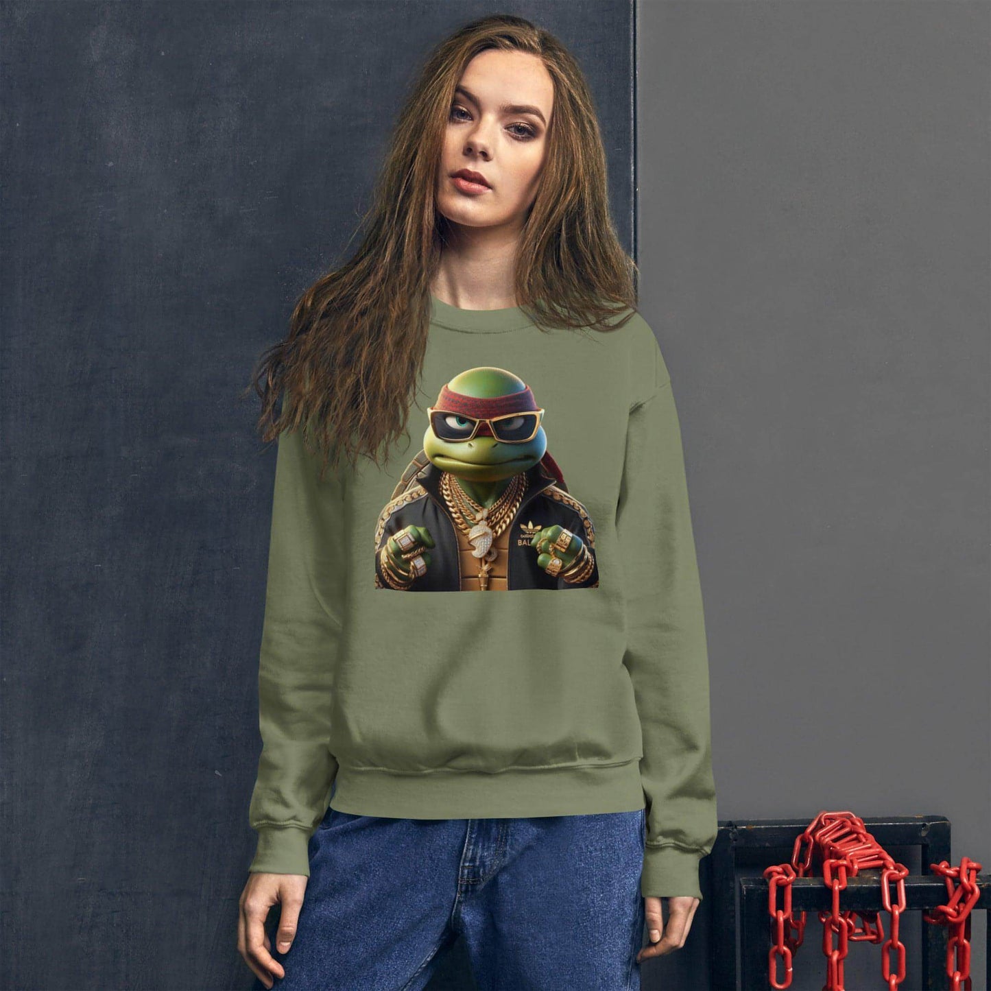 PIMP-Turtle 2 - Unisex Sweatshirt