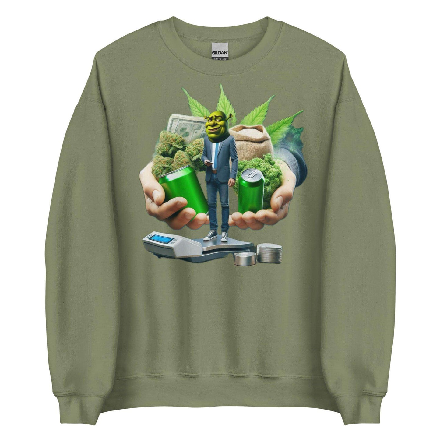 Tony - Shreky - 4 - Unisex Sweatshirt