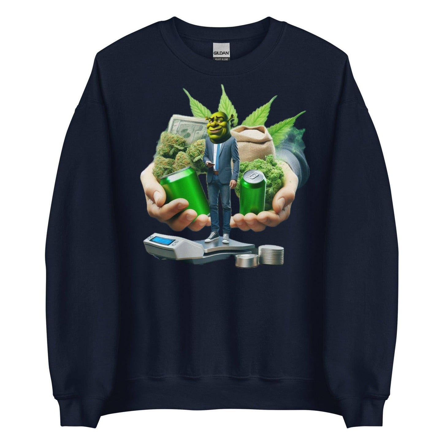 Tony - Shreky - 4 - Unisex Sweatshirt