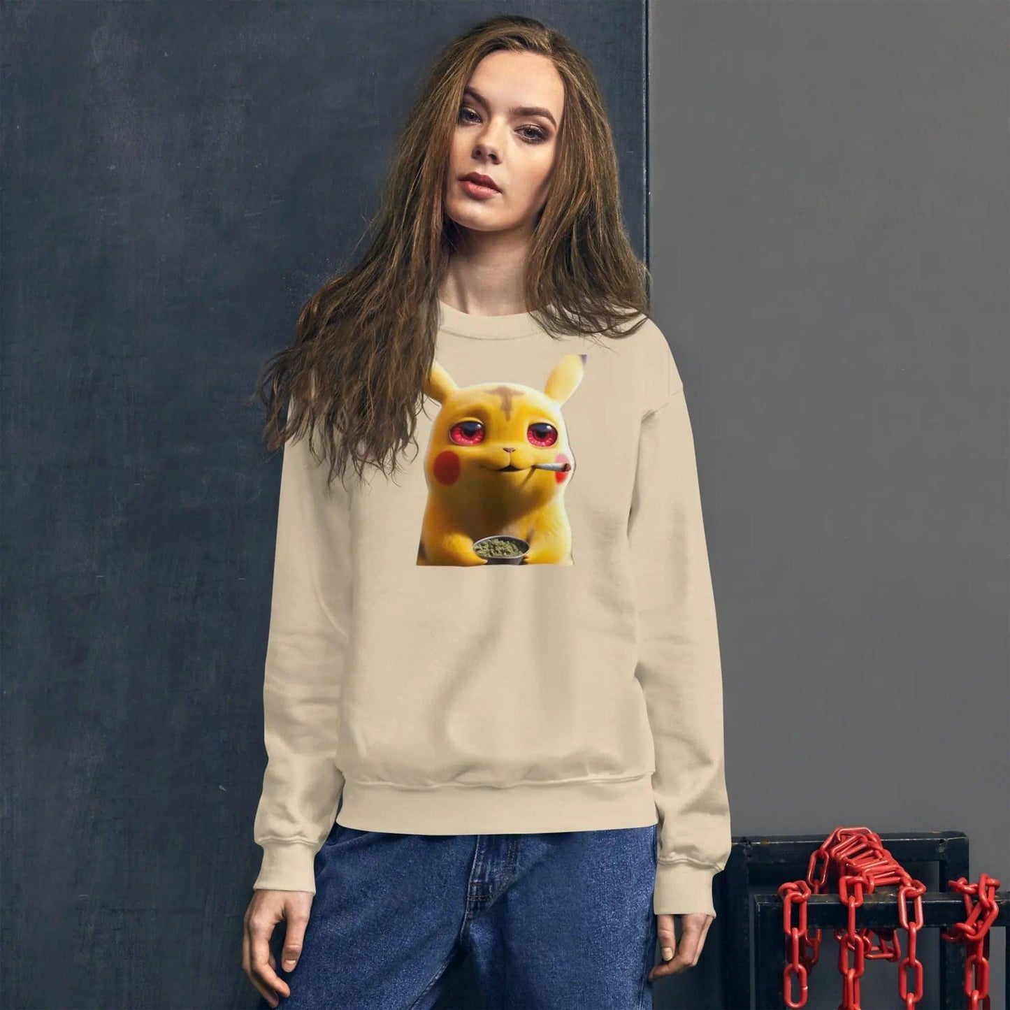 Stoner Pika - Unisex Sweatshirt WORLDSHOP