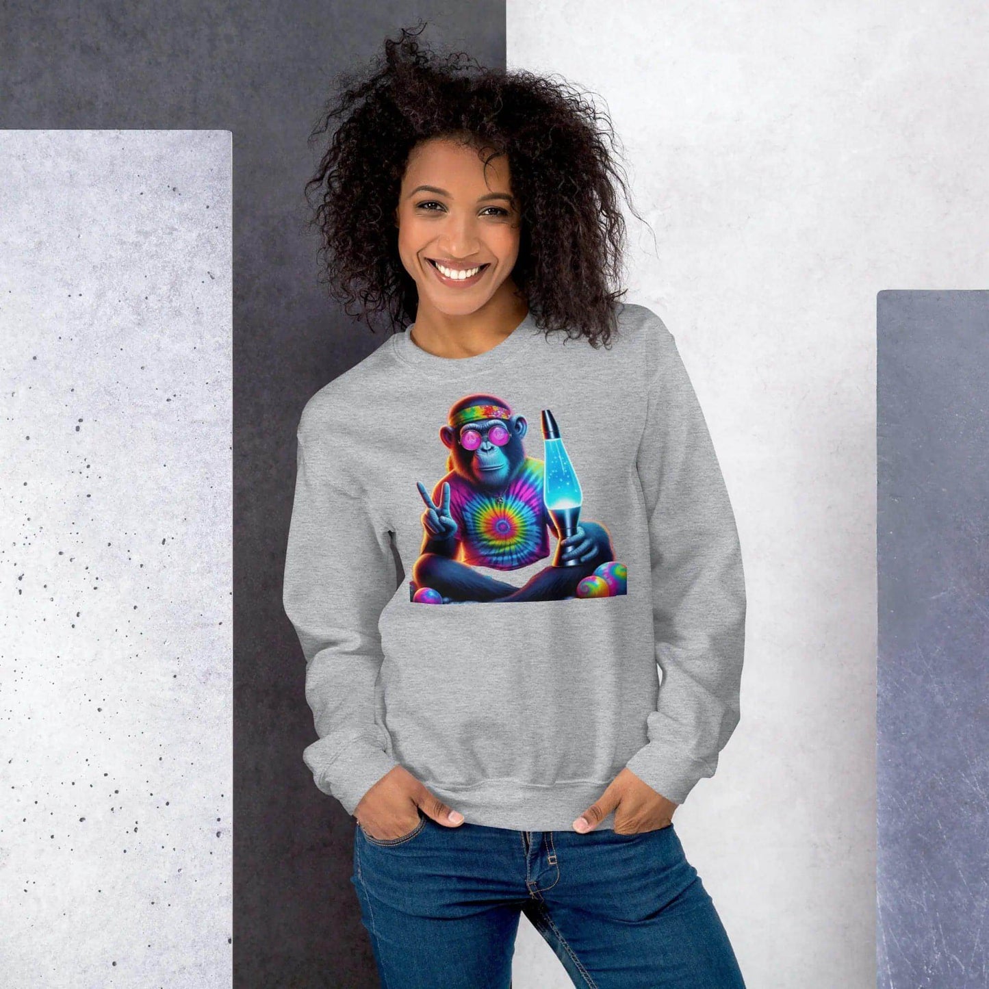 Funky Monkey 2 - Unisex Sweatshirt WORLDSHOP