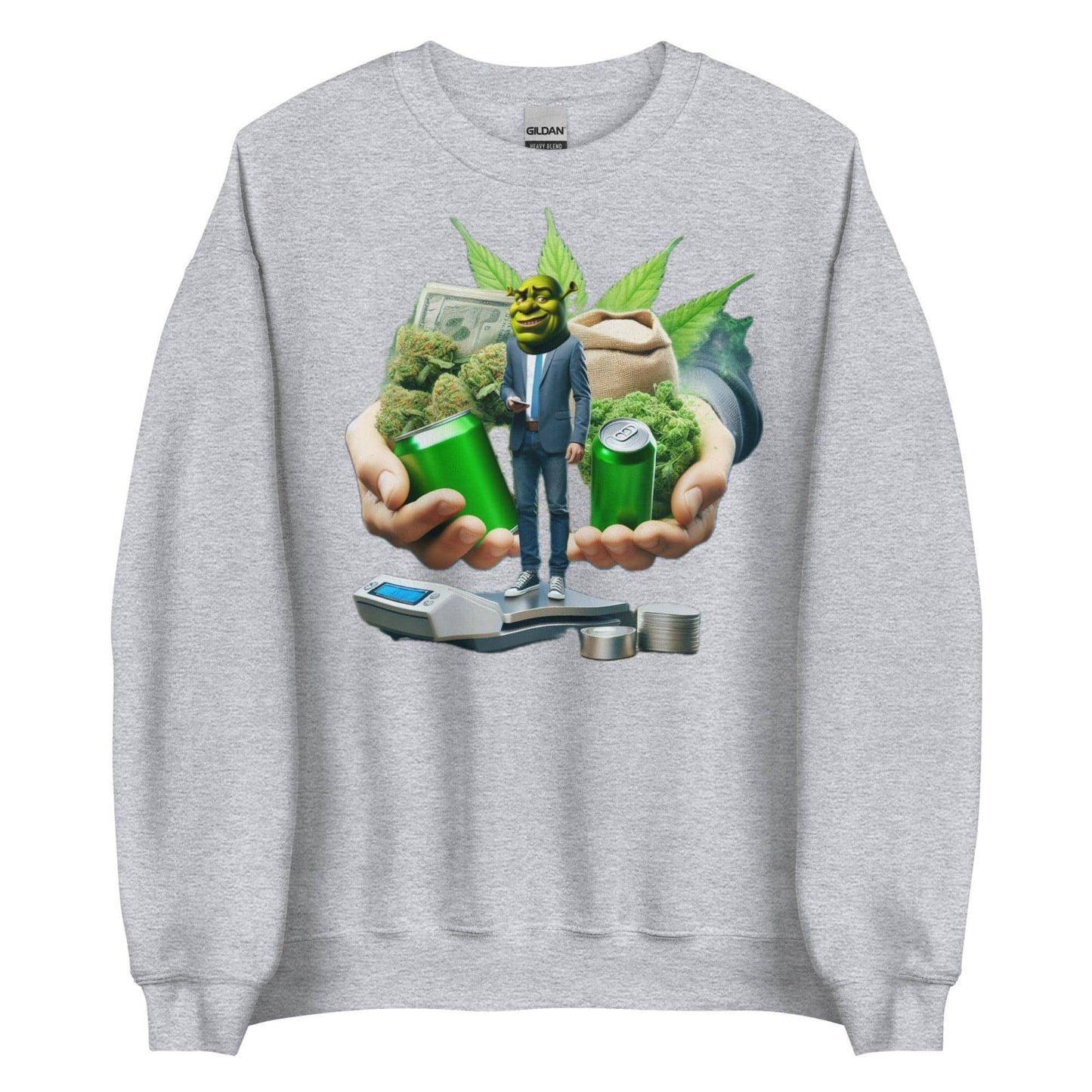 Tony - Shreky - 4 - Unisex Sweatshirt