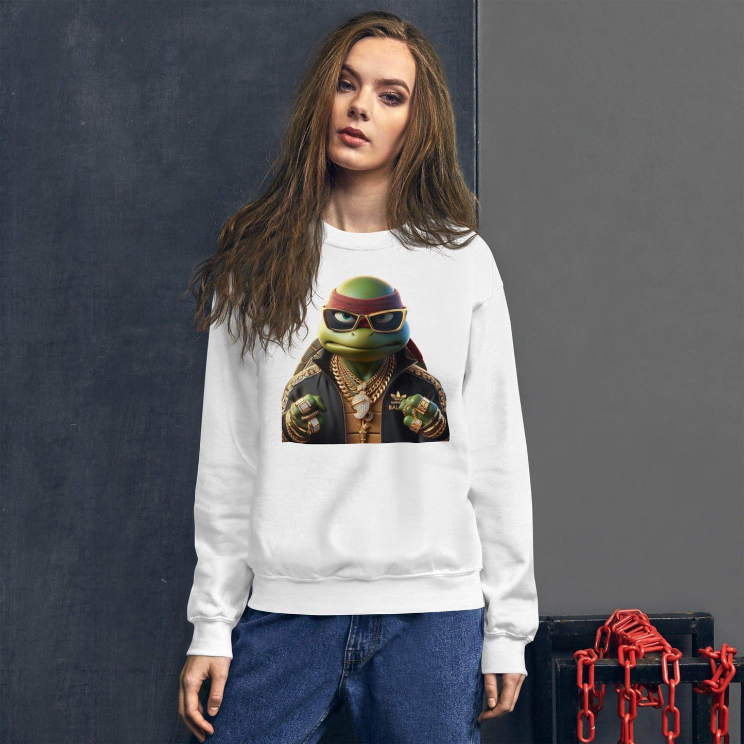 PIMP-Turtle 2 - Unisex Sweatshirt