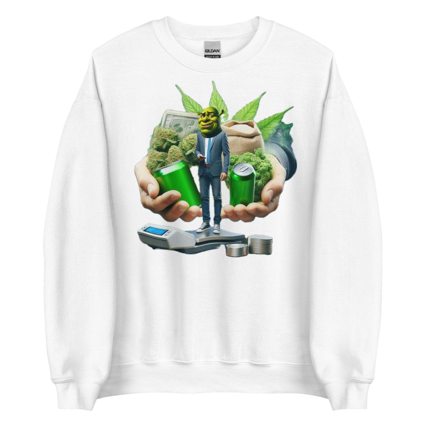 Tony - Shreky - 4 - Unisex Sweatshirt