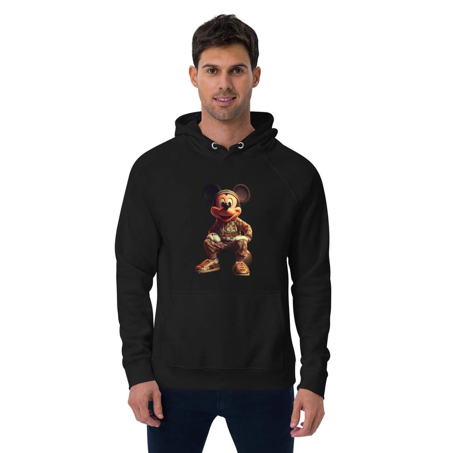 Mouseguci - Unisex eco raglan hoodie WORLDSHOP