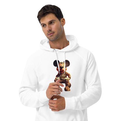 Mouseguci - Unisex eco raglan hoodie WORLDSHOP