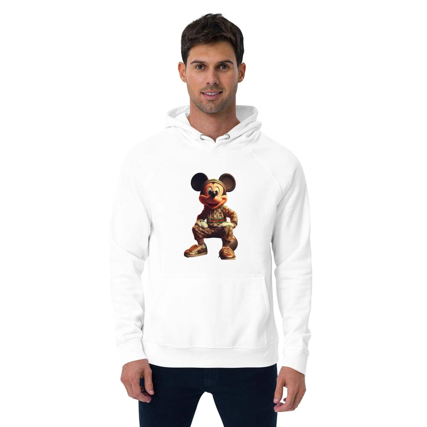 Mouseguci - Unisex eco raglan hoodie WORLDSHOP