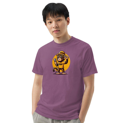 PIMP Monkey 3 - Unisex garment-dyed heavyweight t-shirt