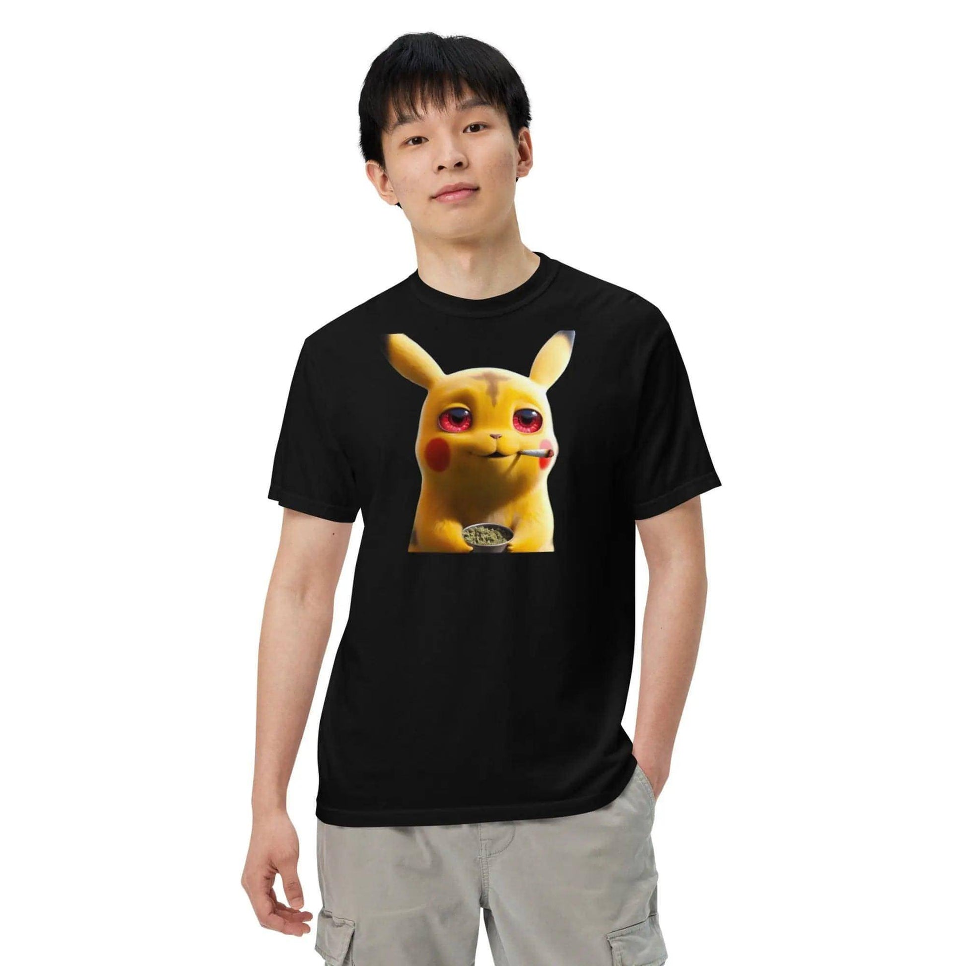 Stoner Pika - Unisex garment-dyed heavyweight t-shirt WORLDSHOP