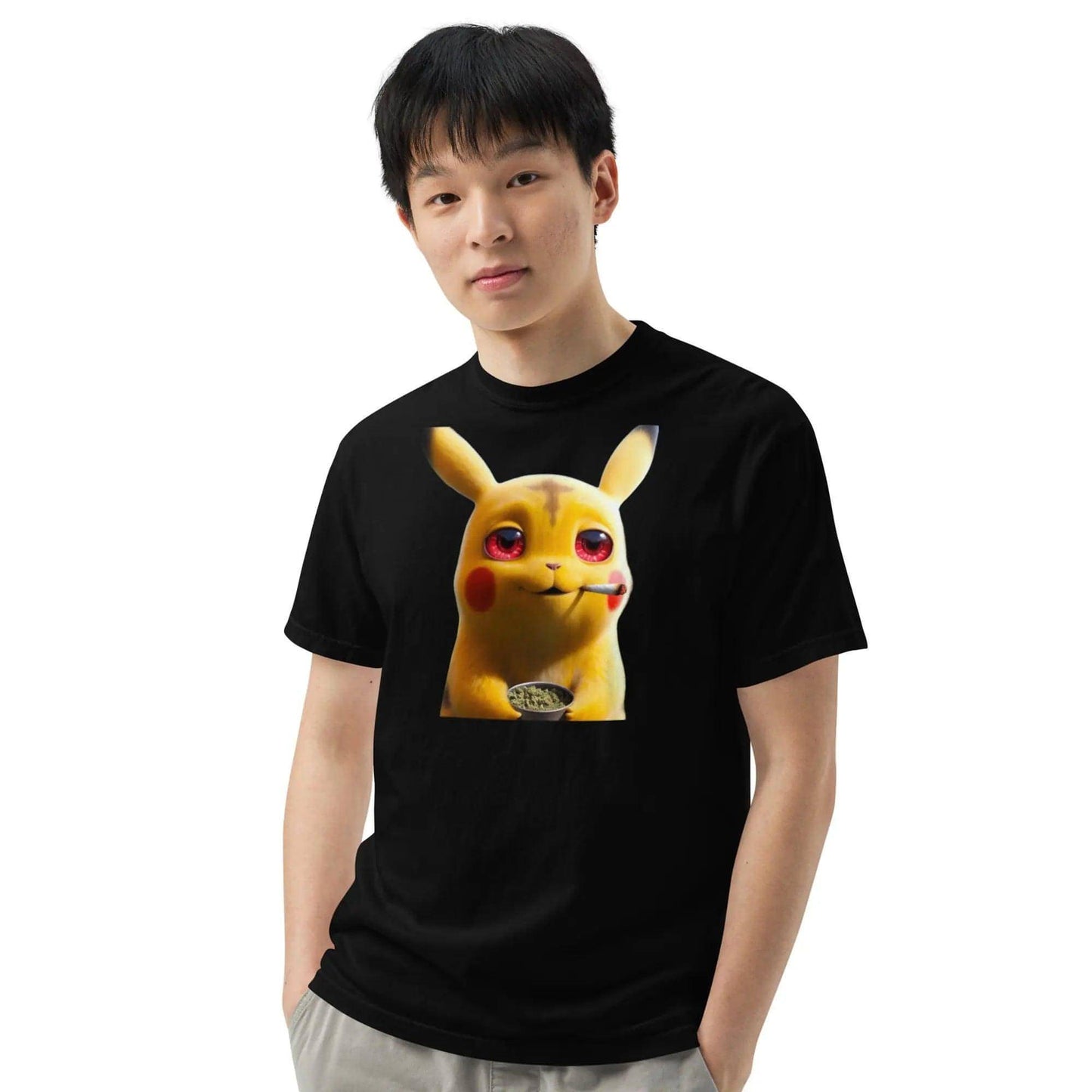 Stoner Pika - Unisex garment-dyed heavyweight t-shirt WORLDSHOP